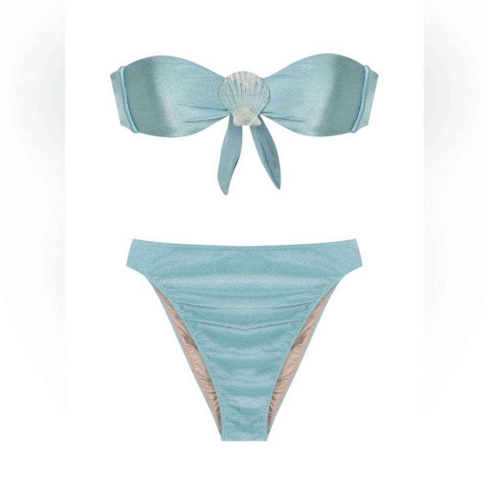 ADRIANA DEGREAS
La Mer Seashell Strapless Bikini